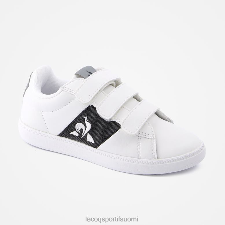 Le Coq Sportif kenkä courtclassic 2 sävyä valkoinen lapset 86V2R686 kenkiä