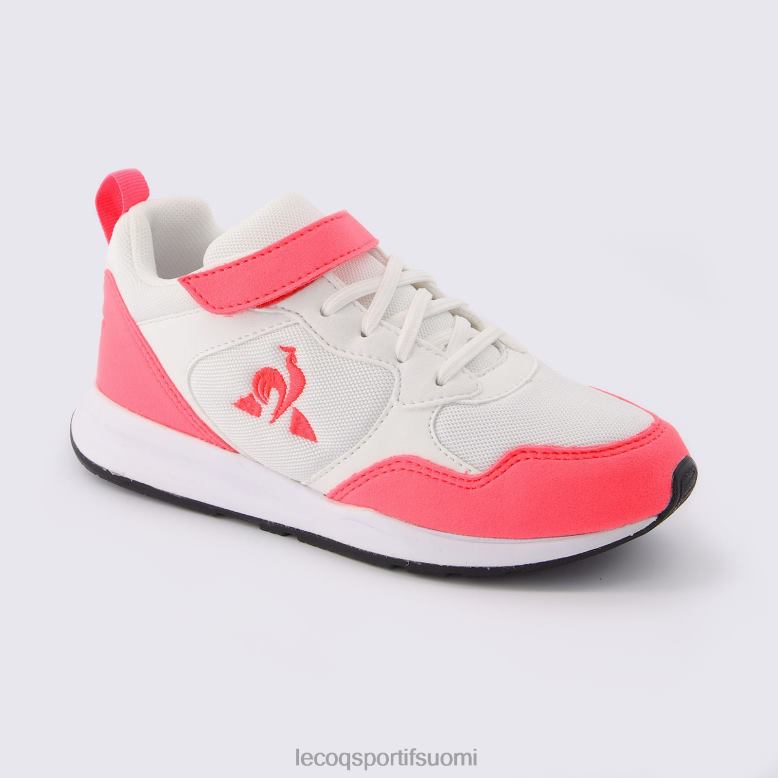 Le Coq Sportif kenkä lcs r500 tyttö fluo valkoinen lapset 86V2R671 kenkiä