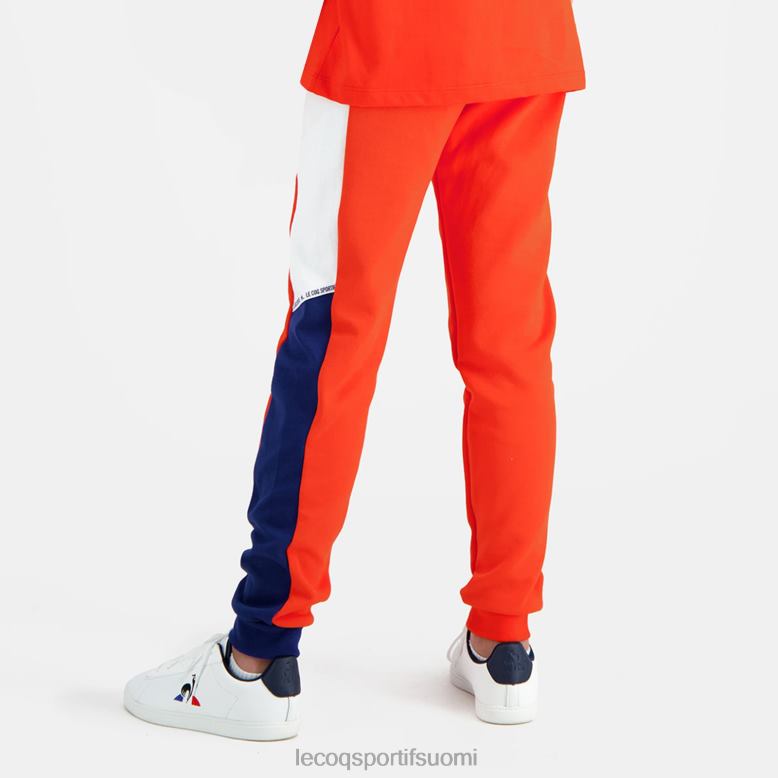 Le Coq Sportif housut oranssit lapset 86V2R642 vaatetus