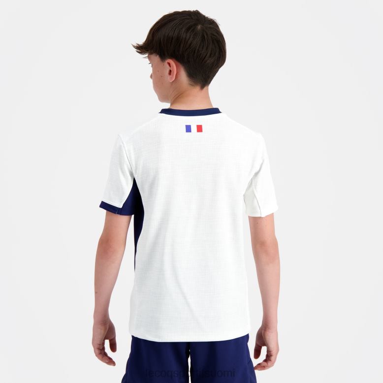 Le Coq Sportif replica jersey xv de france - rugby World Cup 2023 valkoinen lapset 86V2R695 vaatetus