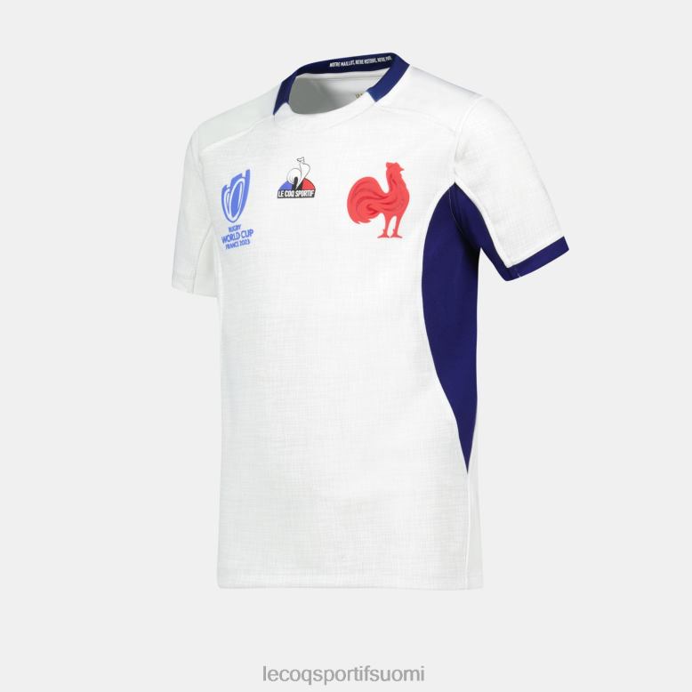 Le Coq Sportif replica jersey xv de france - rugby World Cup 2023 valkoinen lapset 86V2R695 vaatetus