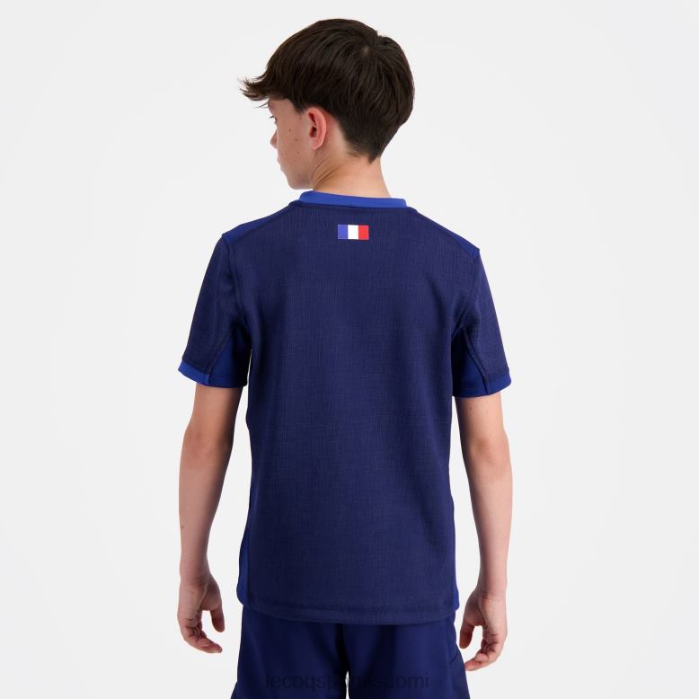 Le Coq Sportif replica jersey xv de france - rugbyn maailmancup 2023 sininen lapset 86V2R694 vaatetus