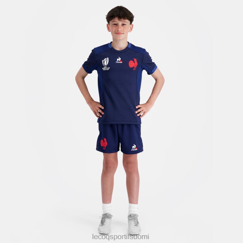 Le Coq Sportif replica jersey xv de france - rugbyn maailmancup 2023 sininen lapset 86V2R694 vaatetus