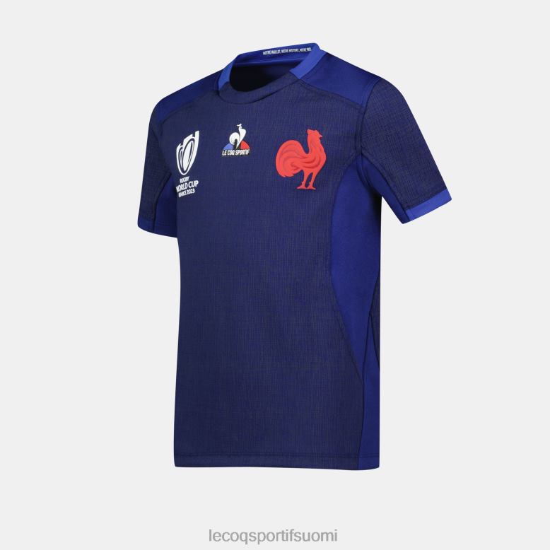 Le Coq Sportif replica jersey xv de france - rugbyn maailmancup 2023 sininen lapset 86V2R694 vaatetus