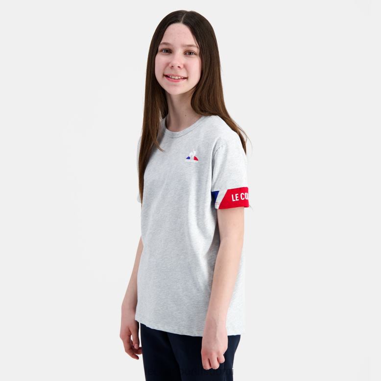 Le Coq Sportif t-paita harmaa lapset 86V2R384 vaatetus