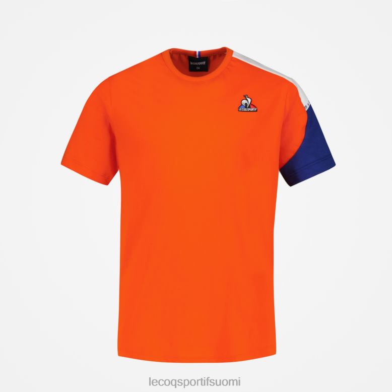 Le Coq Sportif t-paita oranssi lapset 86V2R650 vaatetus