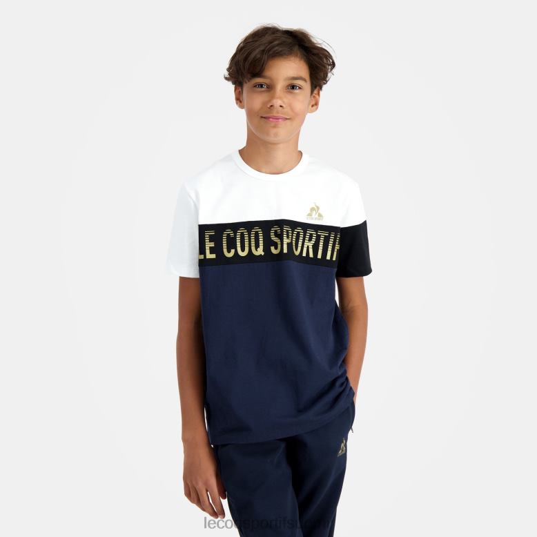 Le Coq Sportif t-paita sininen lapset 86V2R639 vaatetus
