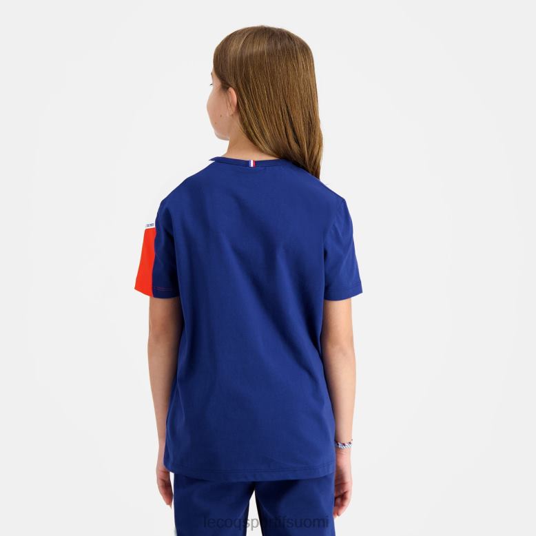 Le Coq Sportif t-paita sininen lapset 86V2R651 vaatetus