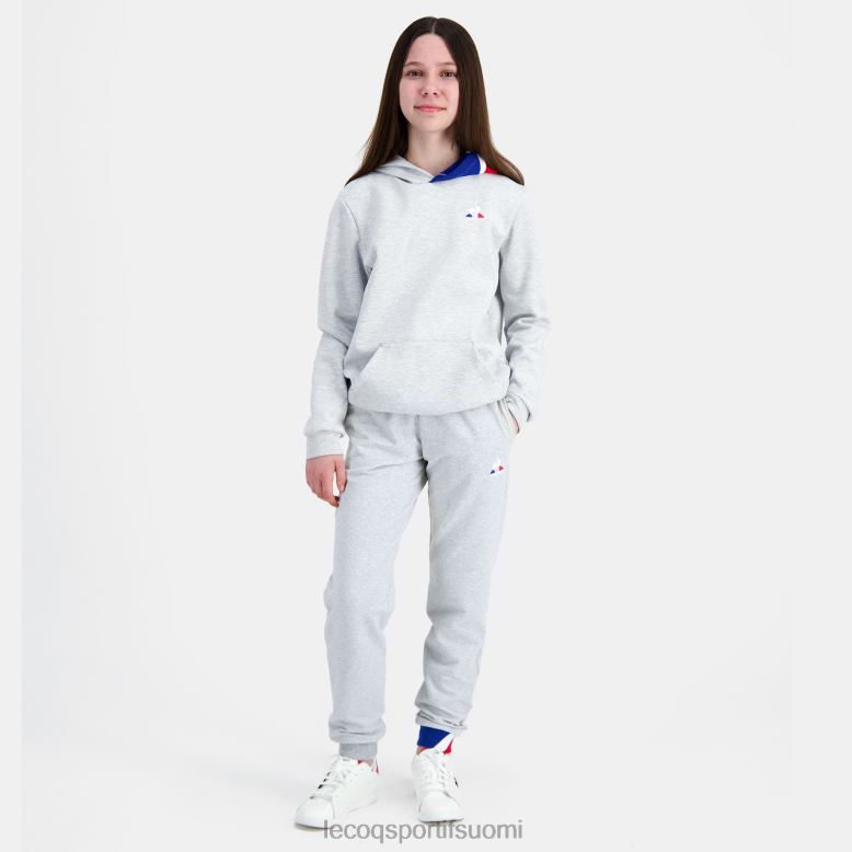 Le Coq Sportif hupullinen collegepaita harmaa lapset 86V2R393 vaatetus