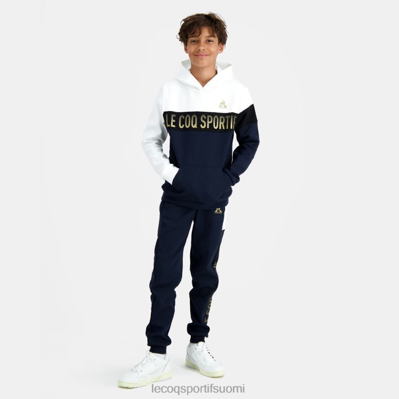 Le Coq Sportif hupullinen collegepaita sininen lapset 86V2R638 vaatetus