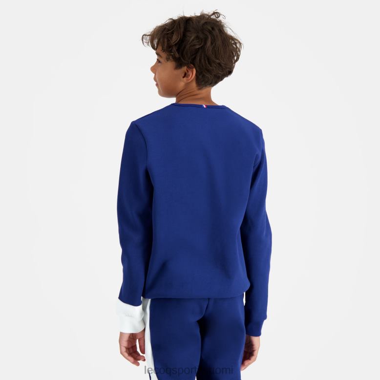 Le Coq Sportif villapaita sininen lapset 86V2R648 vaatetus