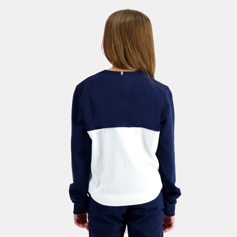 Le Coq Sportif villapaita sininen lapset 86V2R654 vaatetus