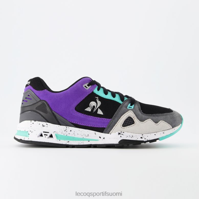 Le Coq Sportif kenkä lcs r1000 90-luvun musta miehet 86V2R579 kenkiä