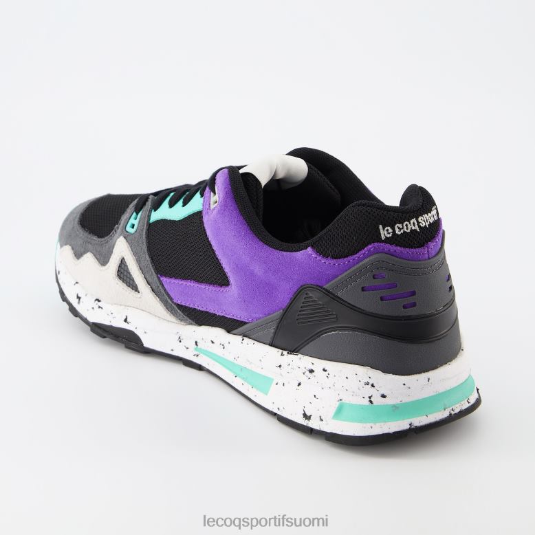 Le Coq Sportif kenkä lcs r1000 90-luvun musta miehet 86V2R579 kenkiä