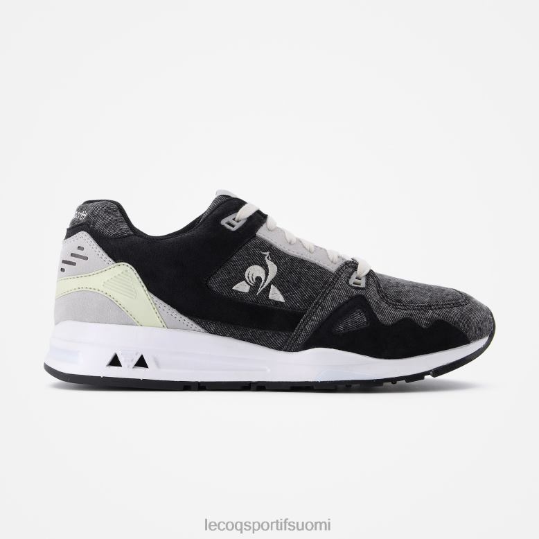 Le Coq Sportif kenkä lcs r1000 denim musta miehet 86V2R531 kenkiä