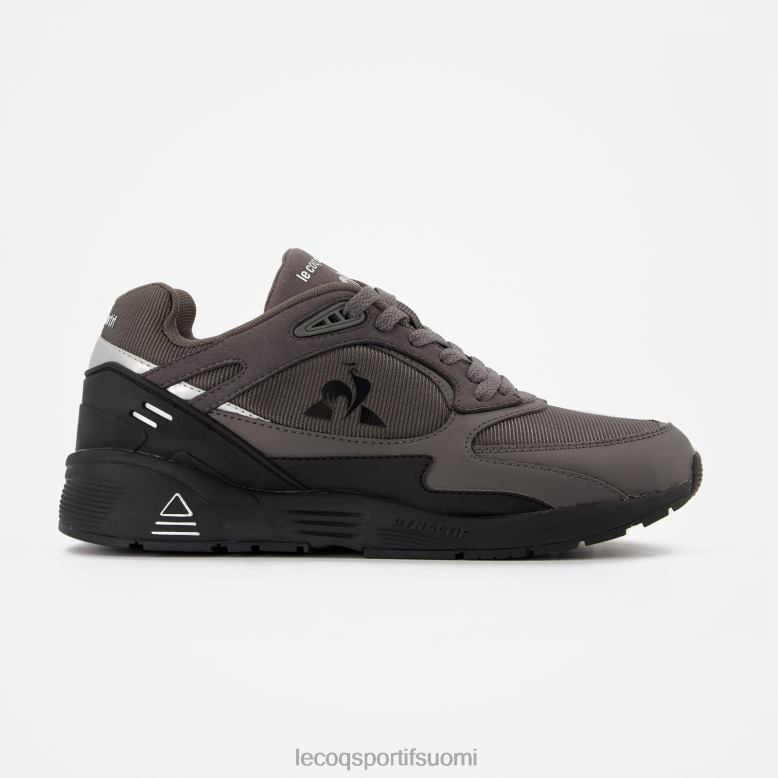 Le Coq Sportif kenkä lcs r1100 musta pohja harmaa miehet 86V2R543 kenkiä