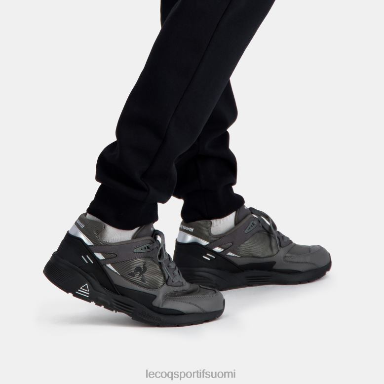 Le Coq Sportif kenkä lcs r1100 musta pohja harmaa miehet 86V2R543 kenkiä
