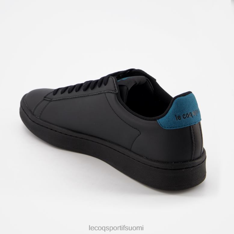Le Coq Sportif kenkä klassinen pehmeä kolmivärinen tummanmusta miehet 86V2R280 kenkiä