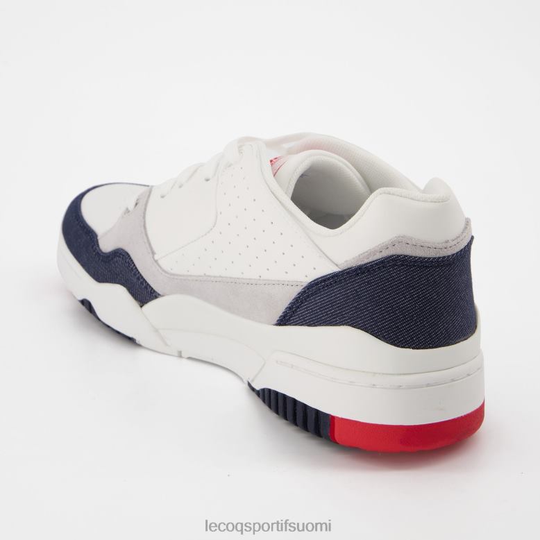 Le Coq Sportif kenkä dynactif t1000 tricolore denim valkoinen miehet 86V2R271 kenkiä