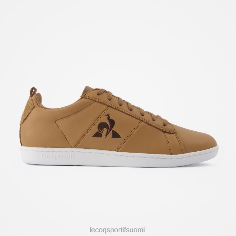 Le Coq Sportif kenkä tuomioistuinklassinen askartelu ruskea miehet 86V2R563 kenkiä