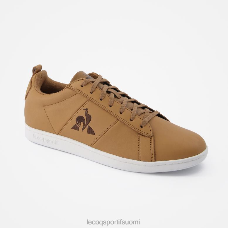Le Coq Sportif kenkä tuomioistuinklassinen askartelu ruskea miehet 86V2R563 kenkiä