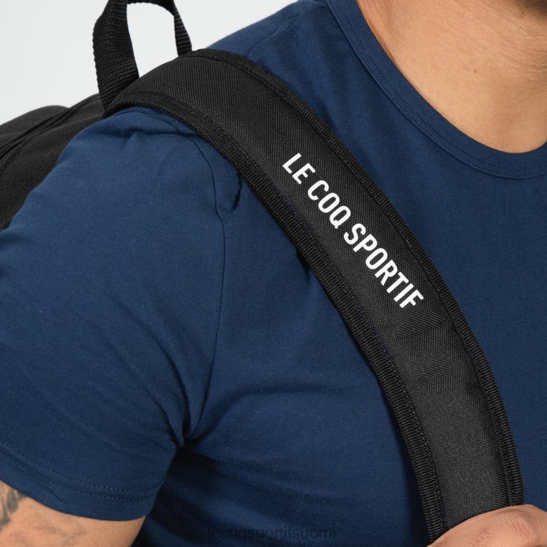 Le Coq Sportif reppu musta miehet 86V2R301 Lisätarvikkeet