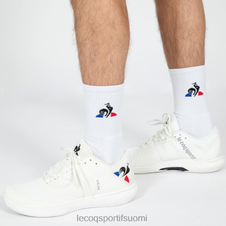 Le Coq Sportif valkoiset jalkapallosukat miehet 86V2R292 Lisätarvikkeet