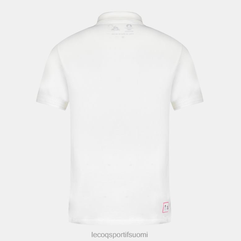 Le Coq Sportif poolo valkoinen miehet 86V2R130 vaatetus