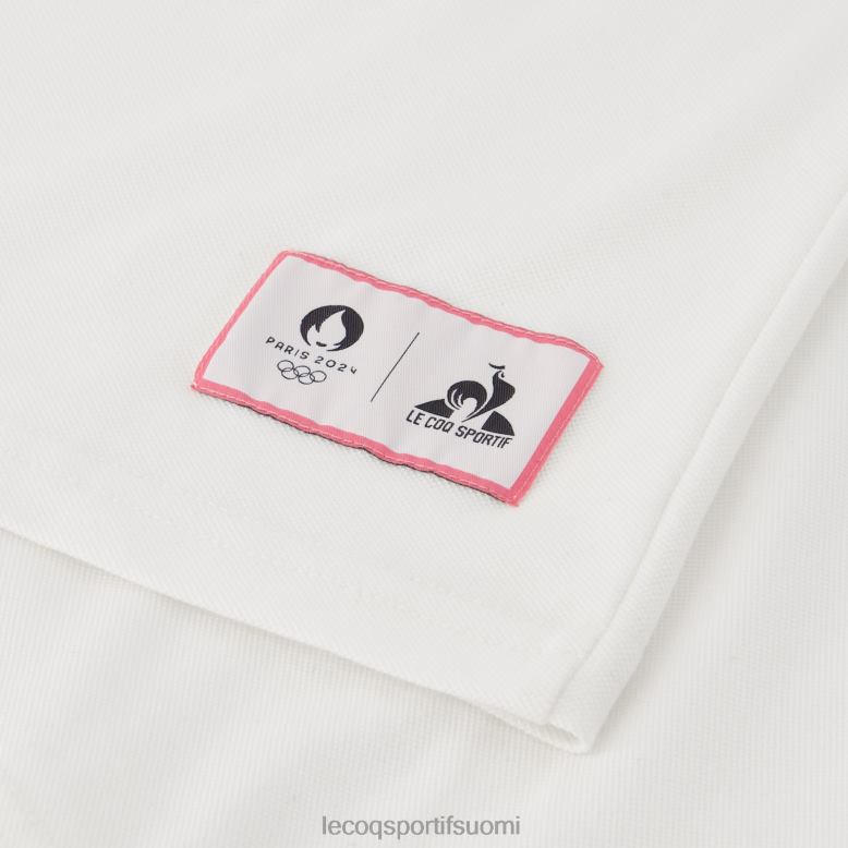 Le Coq Sportif poolo valkoinen miehet 86V2R130 vaatetus