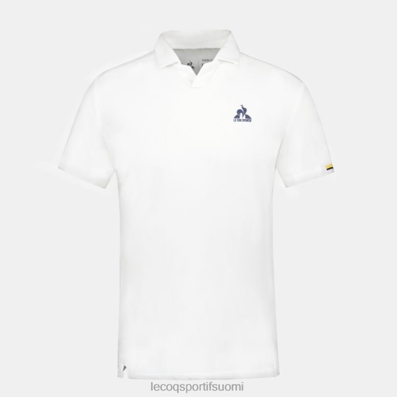 Le Coq Sportif poolo valkoinen miehet 86V2R134 vaatetus