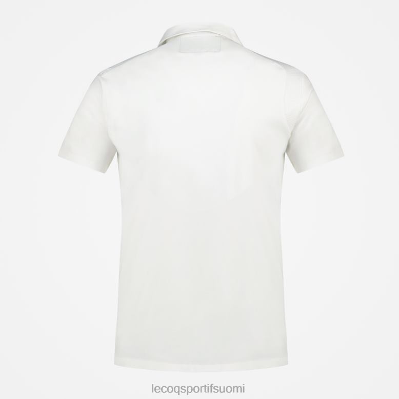 Le Coq Sportif puuvilla poolo valkoinen miehet 86V2R128 vaatetus