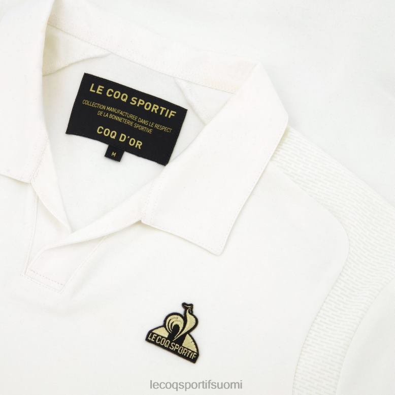 Le Coq Sportif puuvilla poolo valkoinen miehet 86V2R128 vaatetus