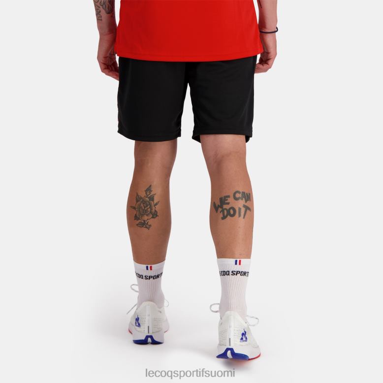 Le Coq Sportif shortsit mustat miehet 86V2R225 vaatetus