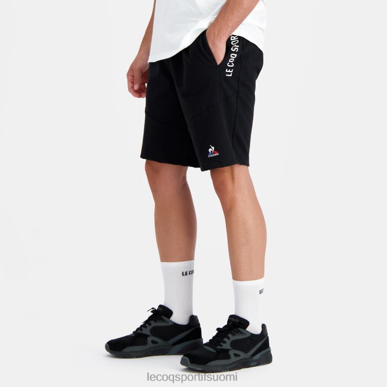 Le Coq Sportif shortsit mustat miehet 86V2R239 vaatetus