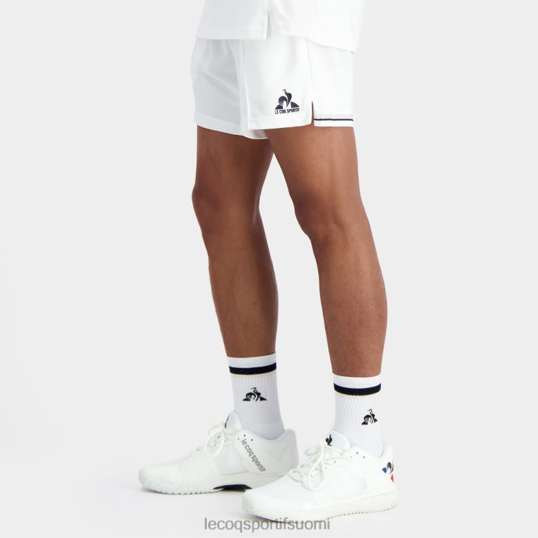 Le Coq Sportif shortsit valkoiset miehet 86V2R228 vaatetus