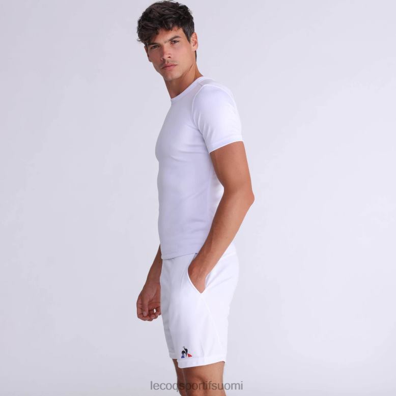 Le Coq Sportif shortsit valkoiset miehet 86V2R514 vaatetus