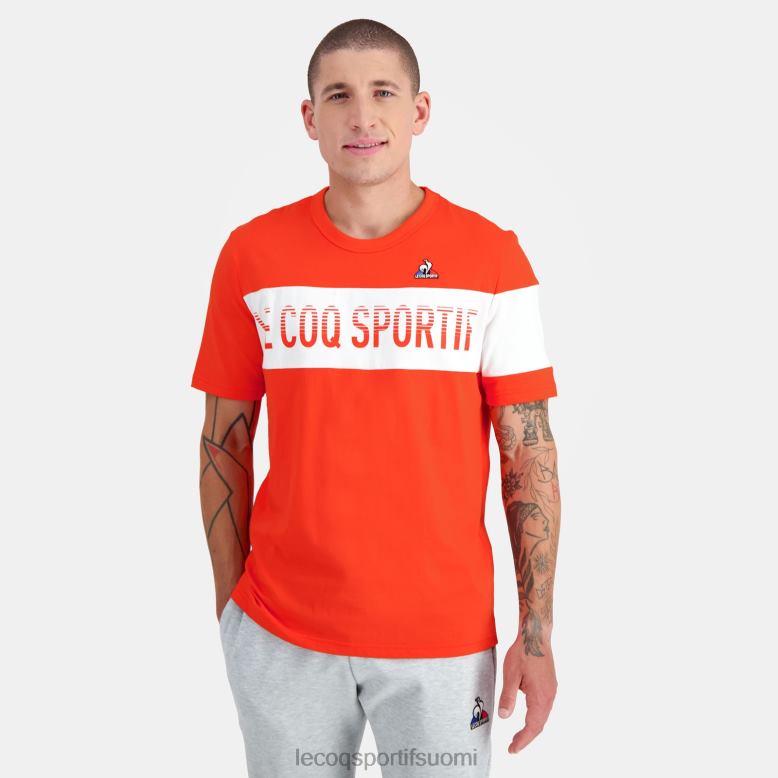 Le Coq Sportif monivärinen t-paita miehet 86V2R448 vaatetus