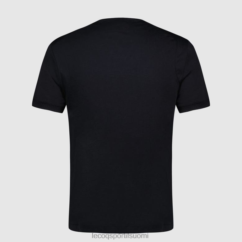 Le Coq Sportif muoti t-paita musta miehet 86V2R155 vaatetus