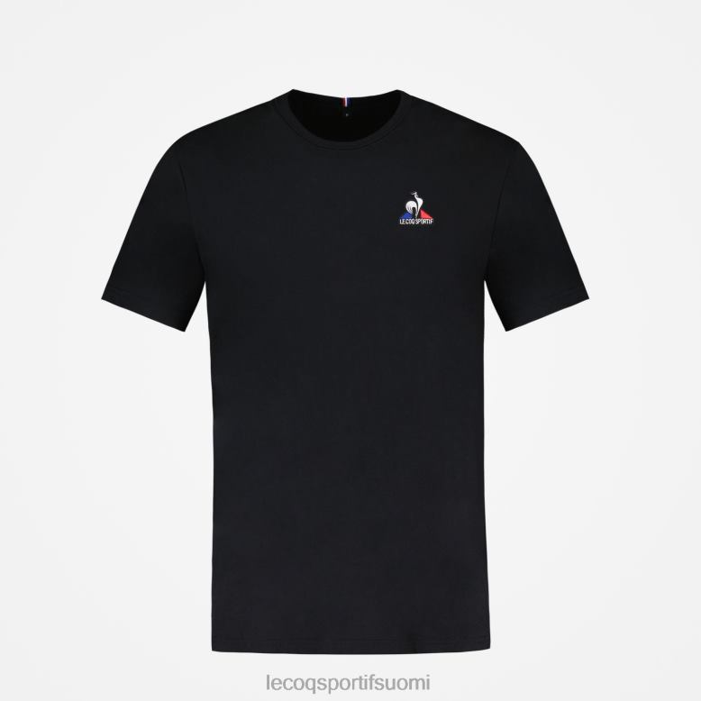 Le Coq Sportif muoti t-paita musta miehet 86V2R181 vaatetus