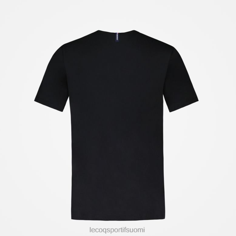 Le Coq Sportif muoti t-paita musta miehet 86V2R181 vaatetus