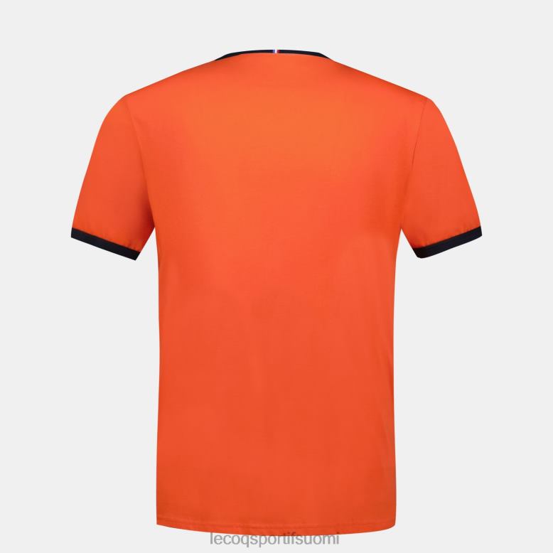 Le Coq Sportif muoti t-paita oranssi miehet 86V2R151 vaatetus