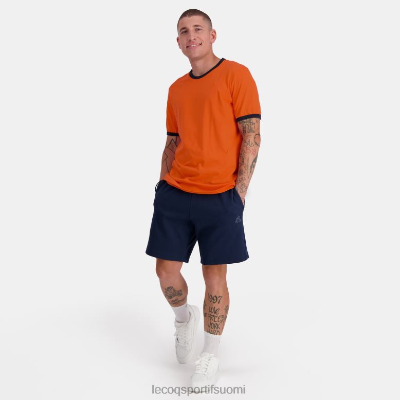 Le Coq Sportif muoti t-paita oranssi miehet 86V2R151 vaatetus