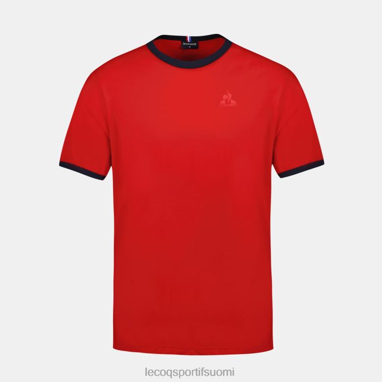 Le Coq Sportif muoti t-paita punainen miehet 86V2R149 vaatetus