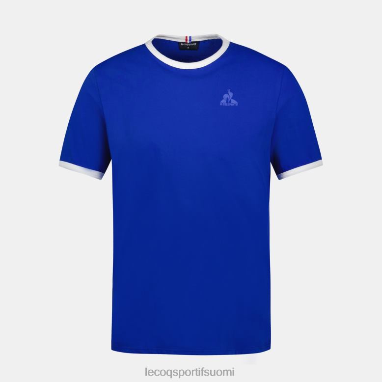 Le Coq Sportif muoti t-paita sininen miehet 86V2R139 vaatetus