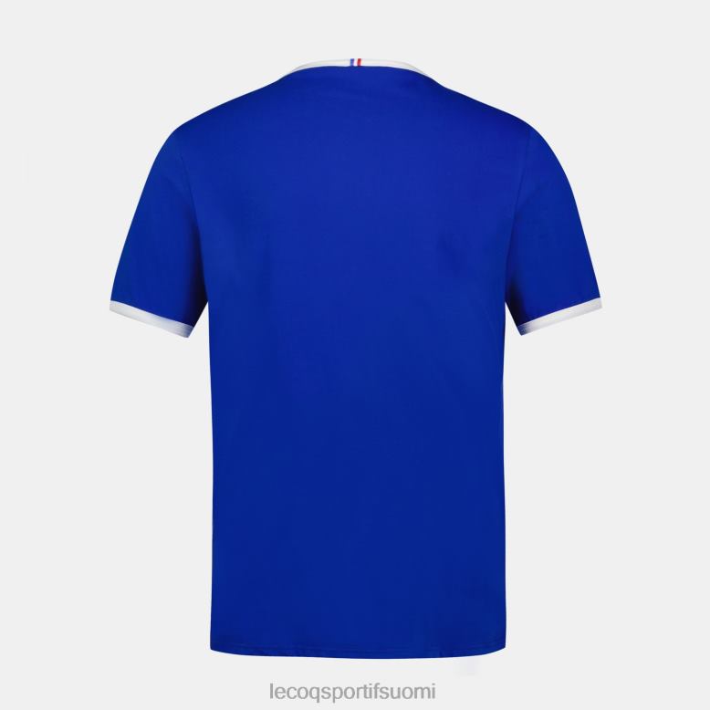 Le Coq Sportif muoti t-paita sininen miehet 86V2R139 vaatetus