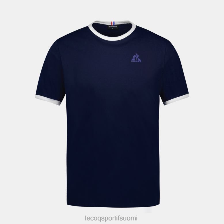 Le Coq Sportif muoti t-paita sininen miehet 86V2R143 vaatetus