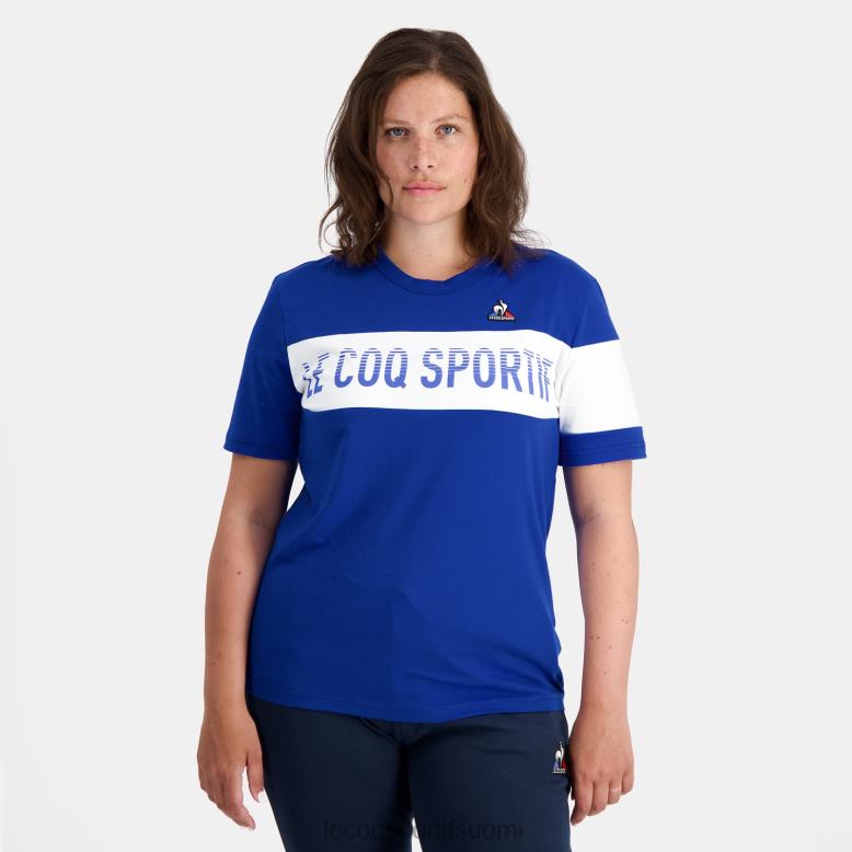 Le Coq Sportif muoti t-paita sininen miehet 86V2R161 vaatetus
