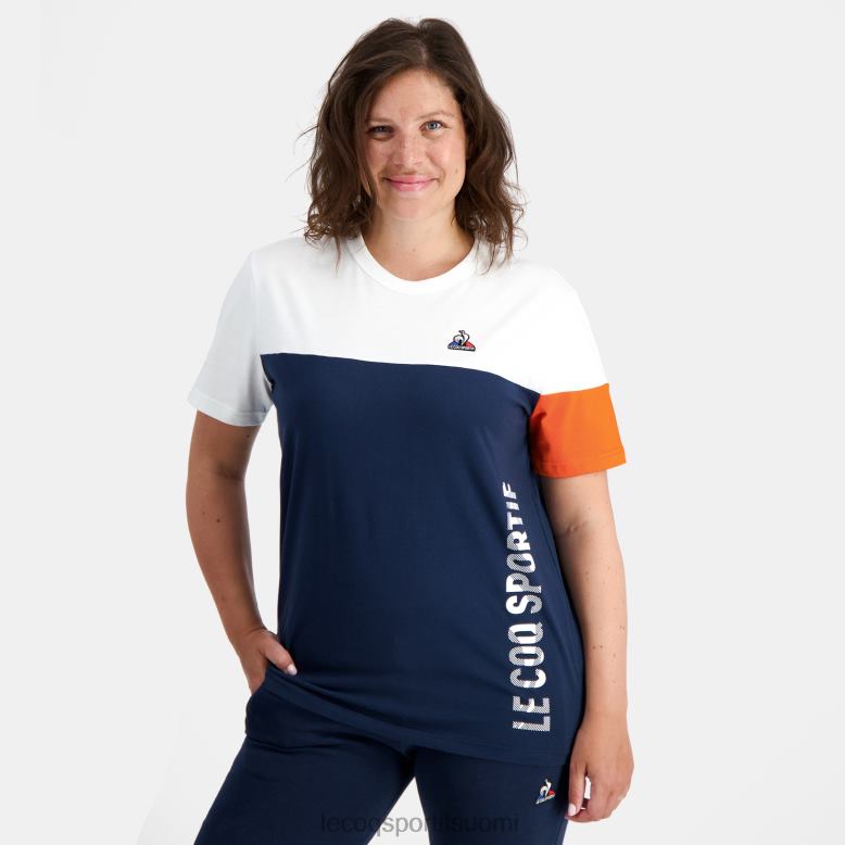 Le Coq Sportif muoti t-paita sininen miehet 86V2R163 vaatetus