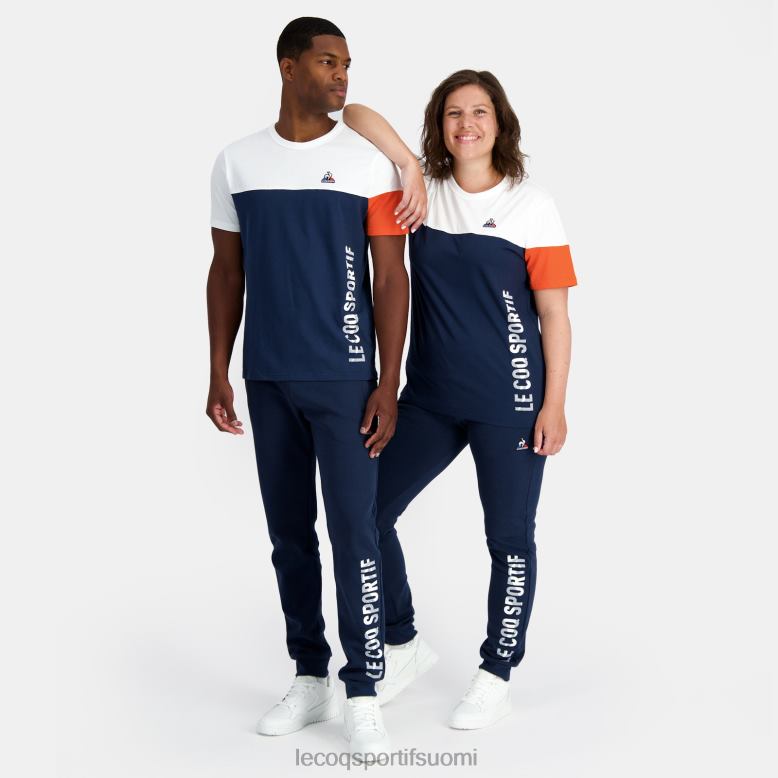 Le Coq Sportif muoti t-paita sininen miehet 86V2R163 vaatetus