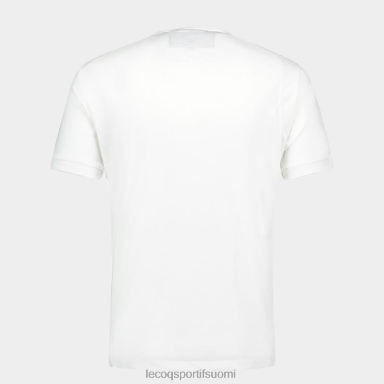 Le Coq Sportif muoti t-paita valkoinen miehet 86V2R147 vaatetus